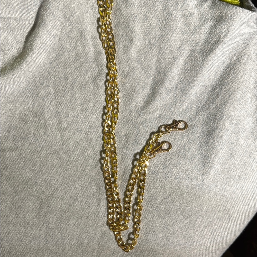 Gold Chain bag chain